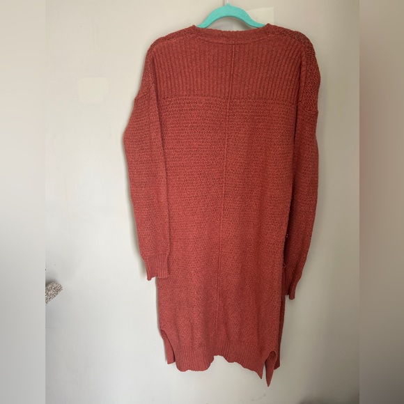 Ripzone Long soft burnt orange cardigan - Picture 3 of 3